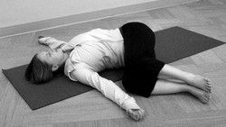 Reclined Twist pose